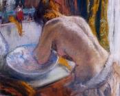 埃德加 德加 : La Toilette